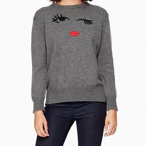 Kate Spade winking sweater